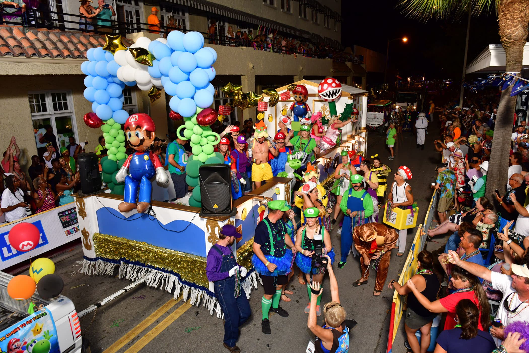 A large group of visitors at Fantasy Fest 4