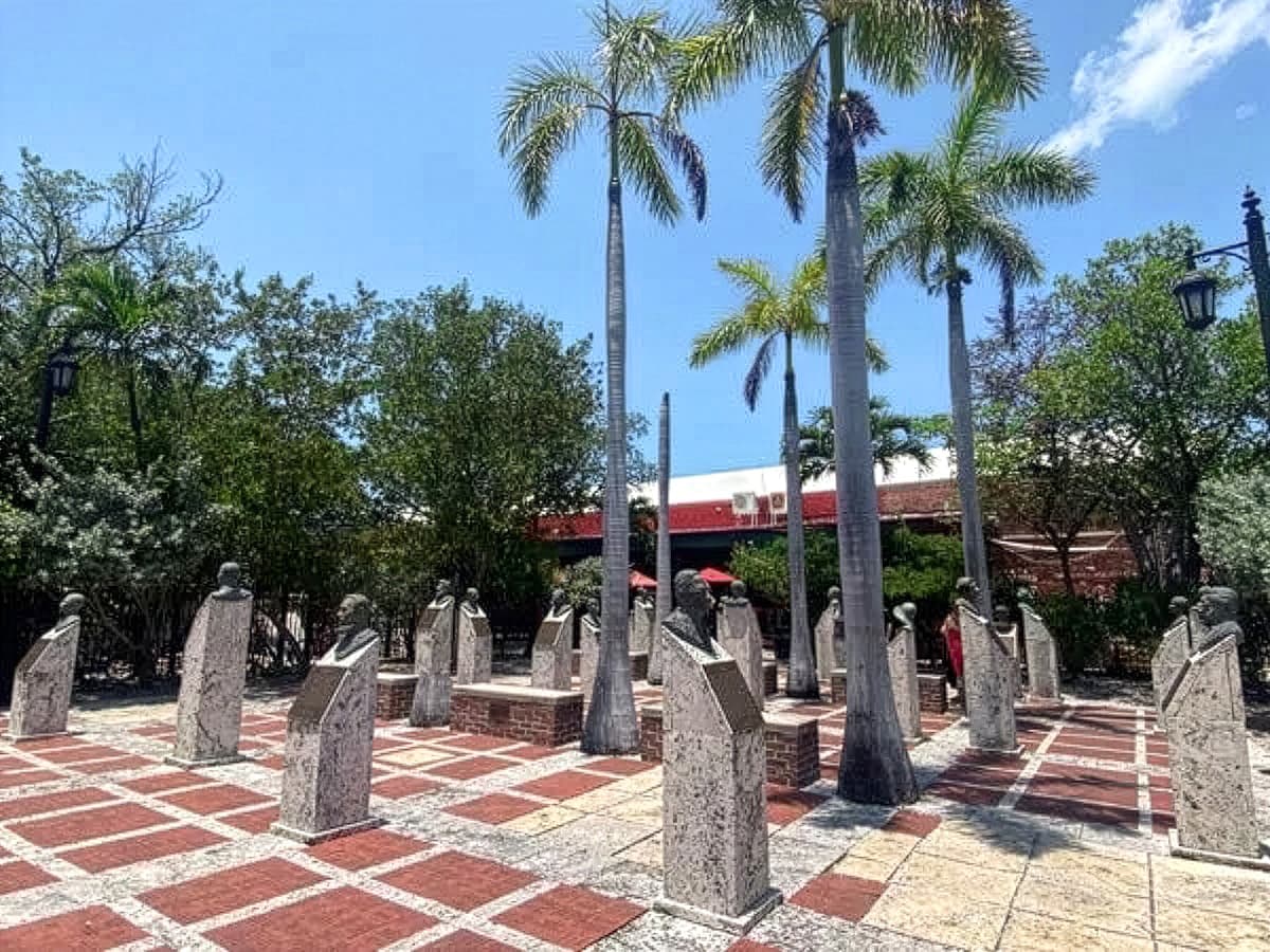 A sculpture garden near Ocean Key Resort