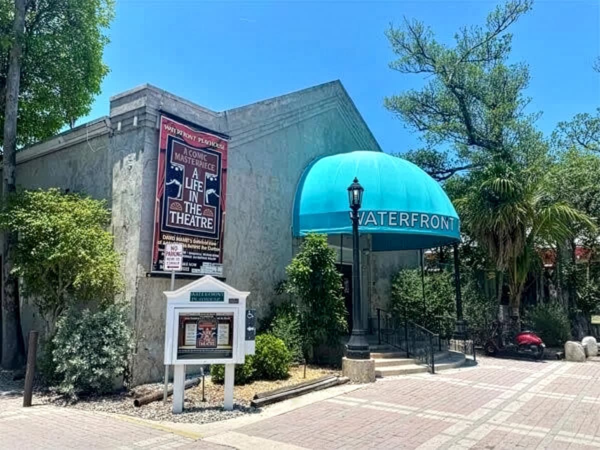 The exterior of the Waterfront Playhouse