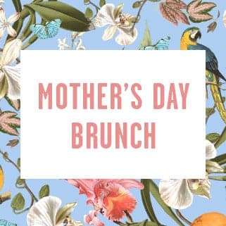 Mothers day brunch poster for Hot Tin Roof at OKR