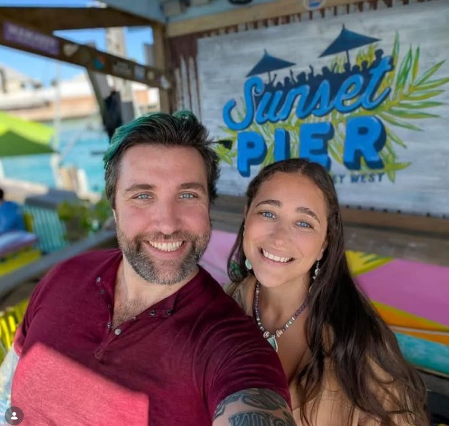 Gi & Jack selfie at Sunset Pier
