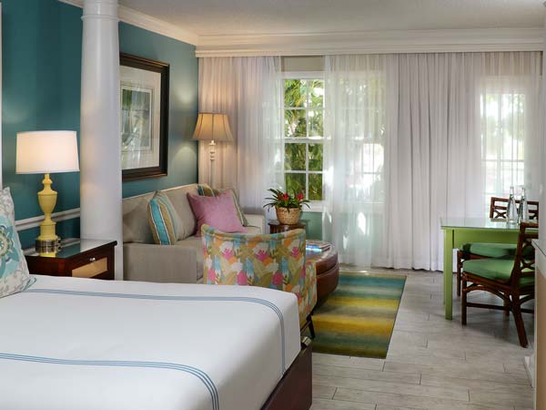 Spacious Key West Guestroom.