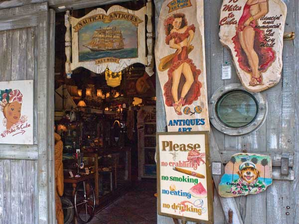 antique shop Florida Keys