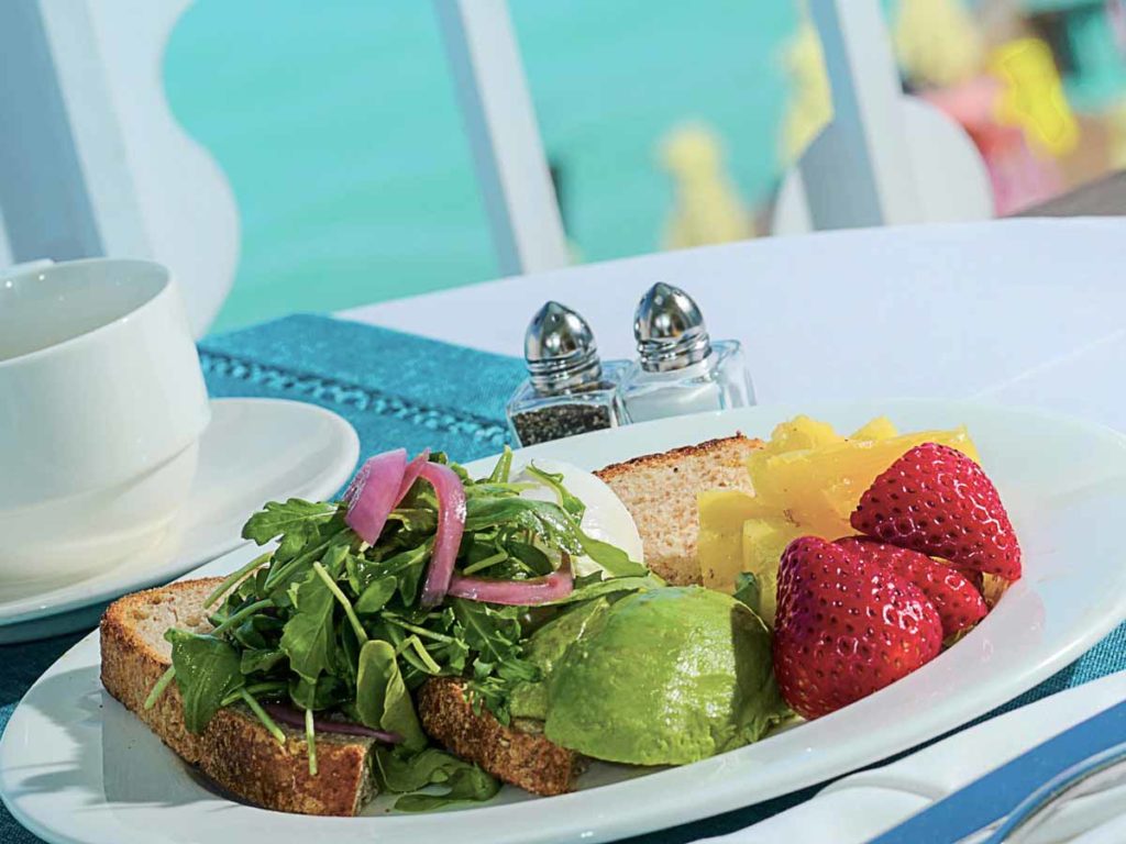 Breakfast Plate At Ocean Key.