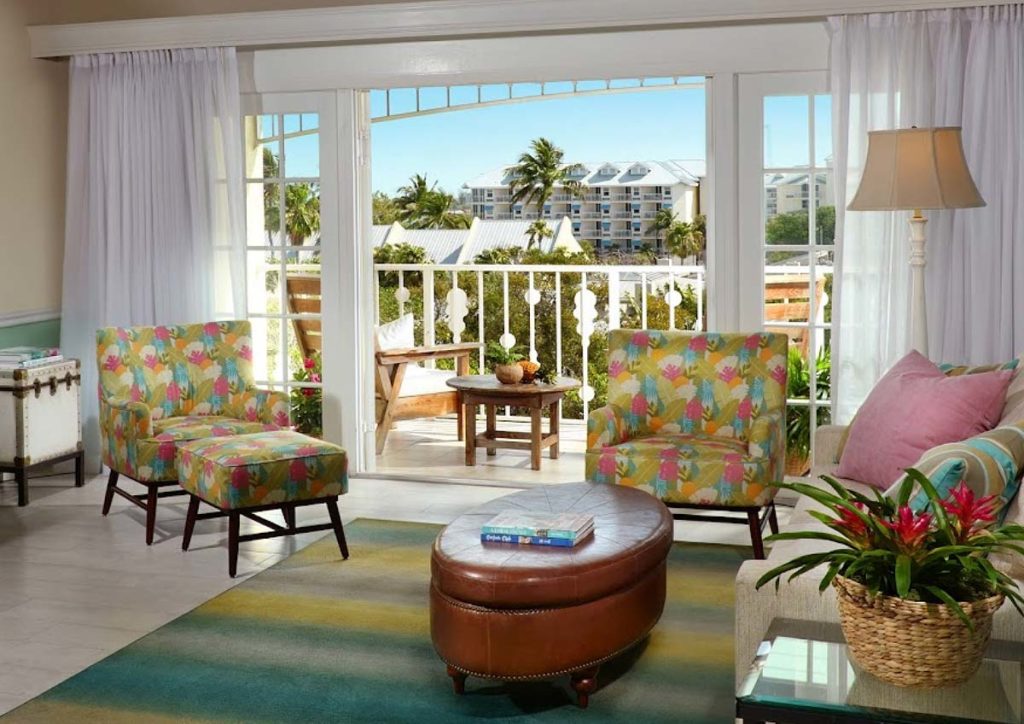 Suite Living Room And Balcony.