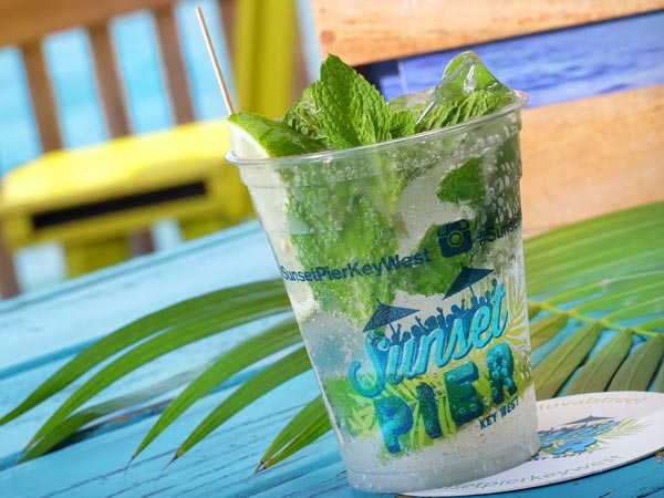 Sunset Pier Mojito.