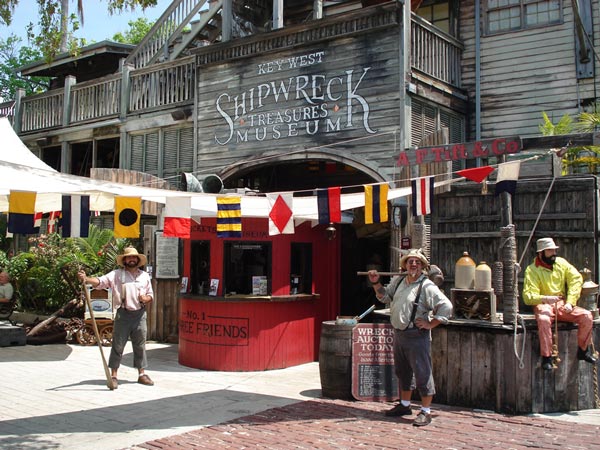 Shipwreck Treasures Museum Entrance.