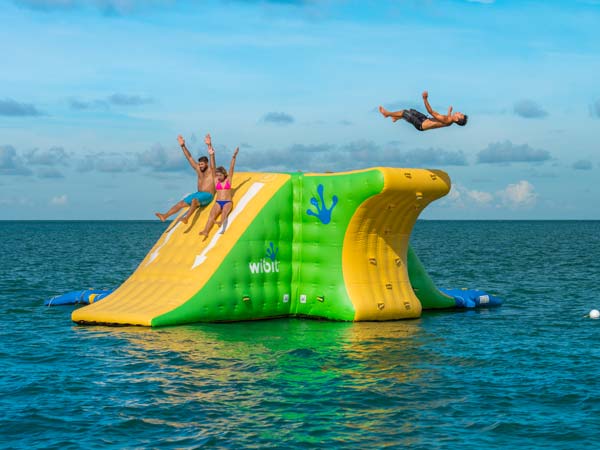 Water Slide At Ocean Key.