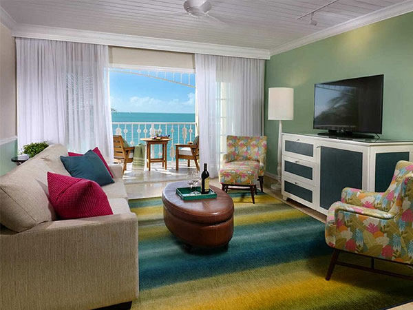 Guest suite in Ocean Key Resort