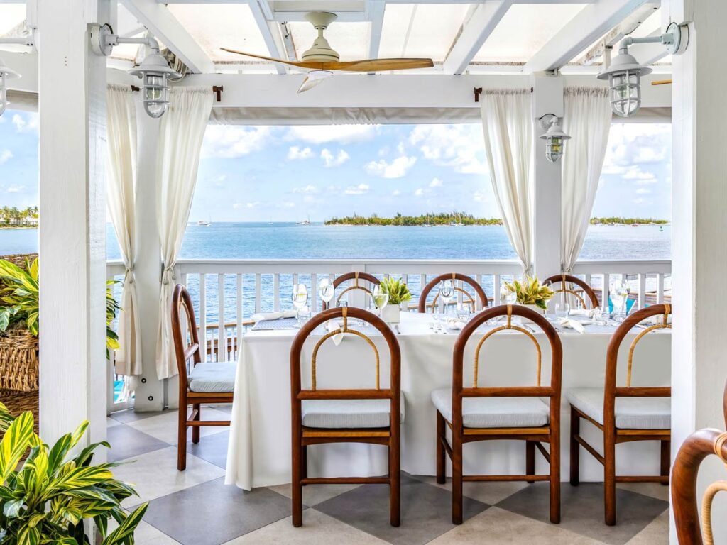 Dining With An Ocean View.