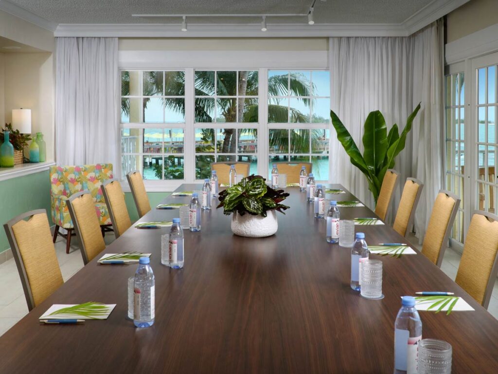 Indoor Meeting Space In Key West.