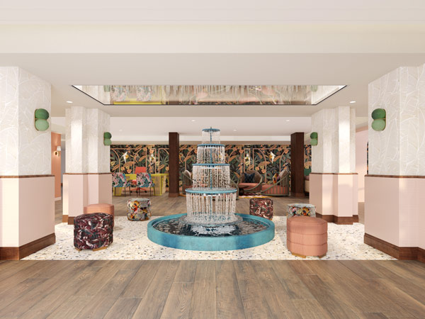 Renovated Ocean Key Resort Lobby
