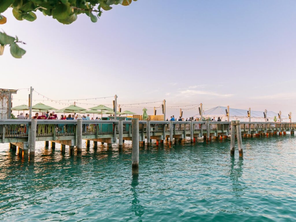 Sunset Pier In Key West