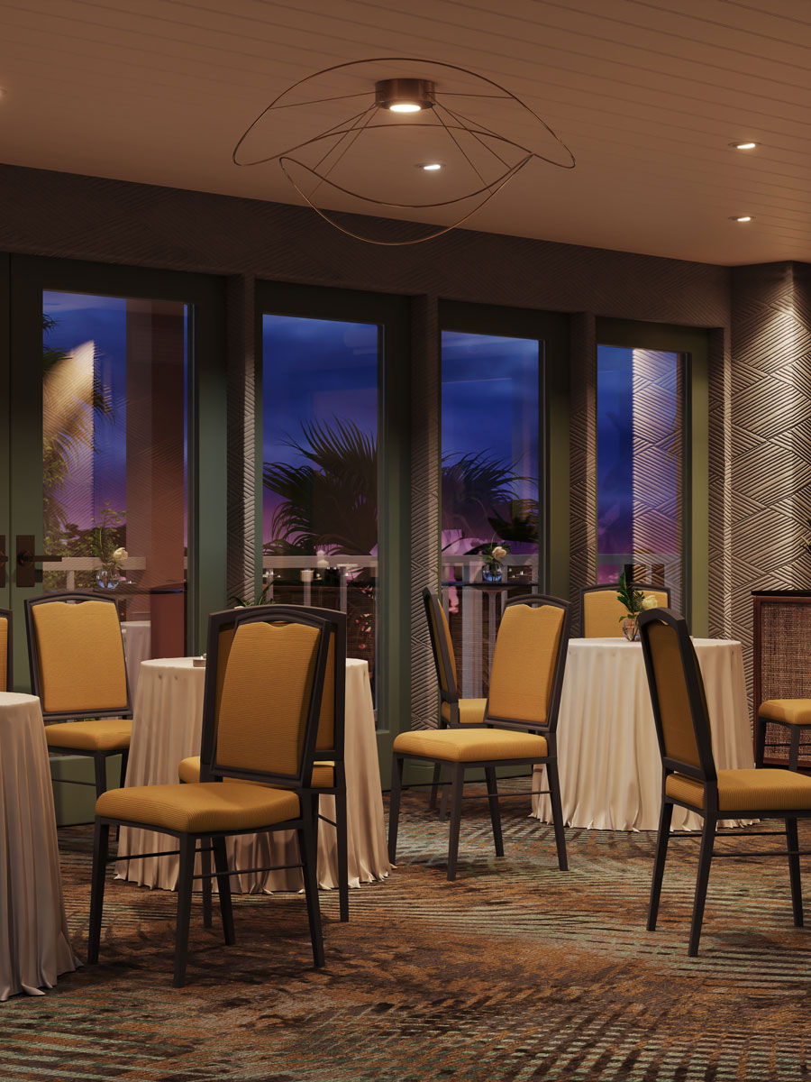 Meeting Room With Sunset View